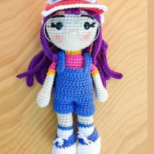 Crochet Doll Adela Amigurumi PDF Pattern